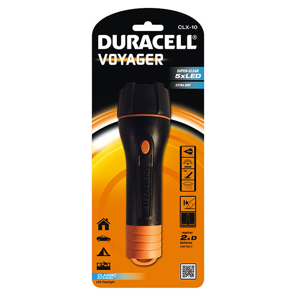 LED baterka Voyager CLX-10 DURACELL