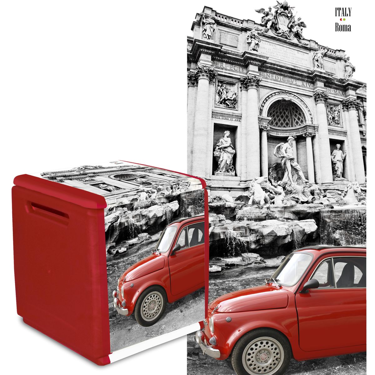 Úložný box 54 x 57 x 53 cm ArtPlast Cube CB1RM, Řím