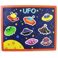 Puzzle dřevěné UFO 20dílů