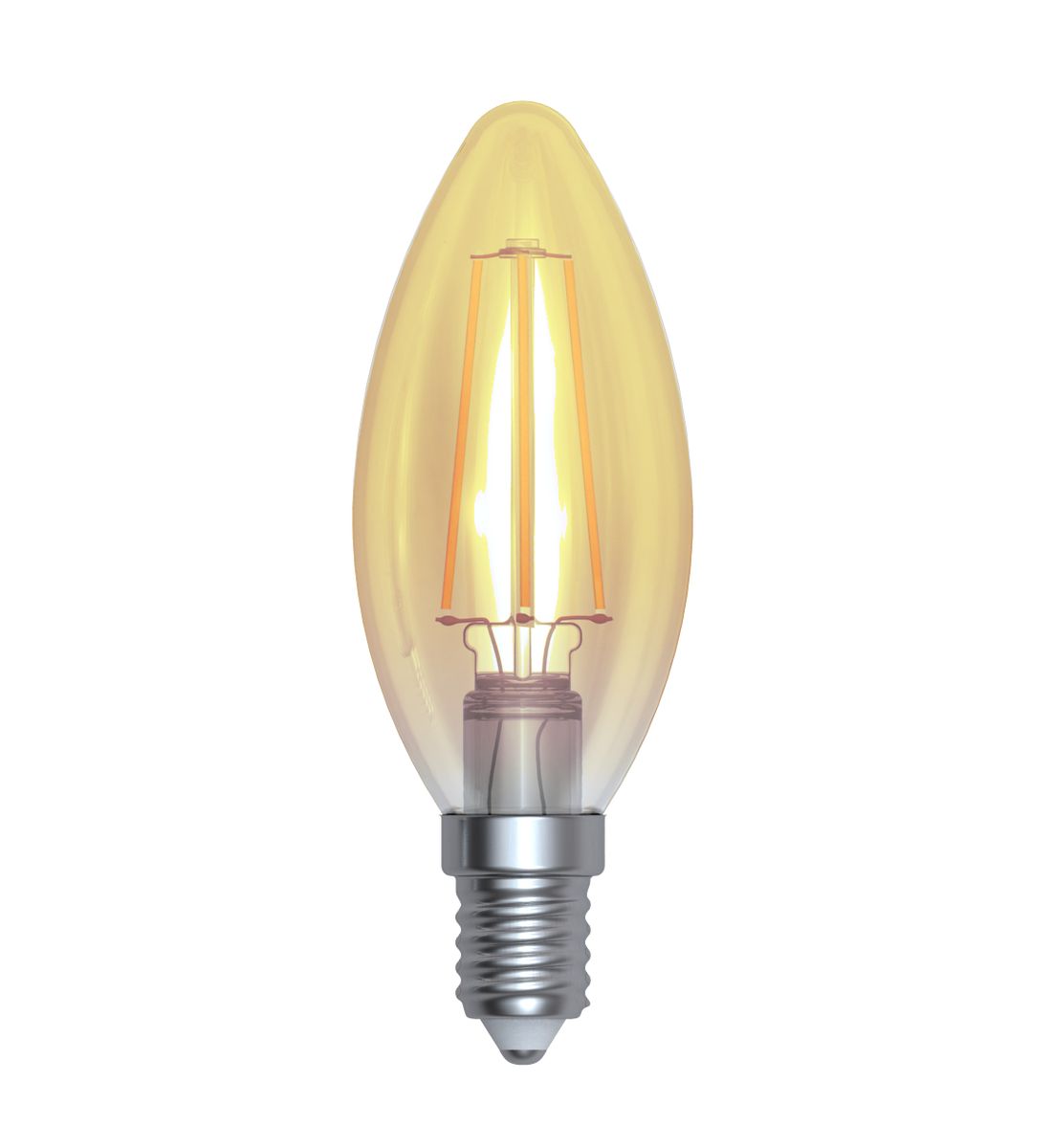 LED žárovka svíčka E14 4W 400lm 2200K