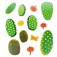 Dekorativní samolepky - kaktusy