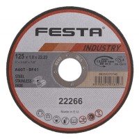 Kotouč řezný FESTA INDUSTRY na kov 125x1x22.2mm