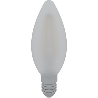 SKYLIGHTING HCFL-1404SC LED žárovka svíčka MAT E14 4W 420lm 3000K