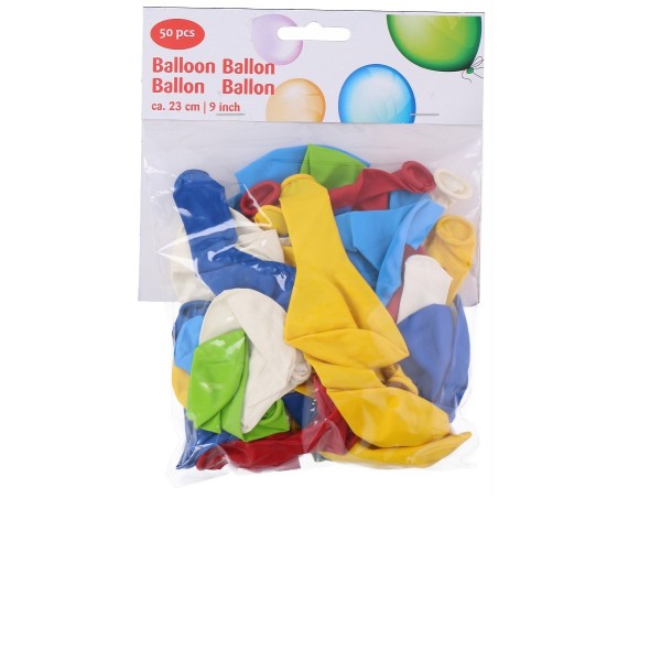 Balónky 23cm, 50 kusů