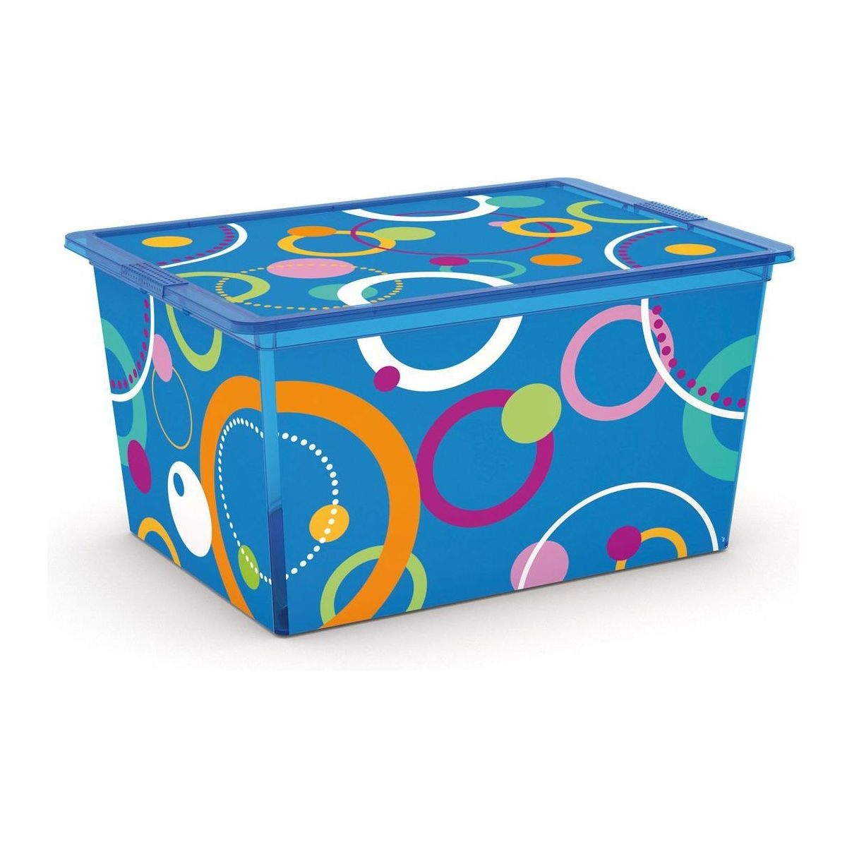 Úložný box 55 x 30,5 x 38,5 cm KIS C Box Style XL, Bubbles