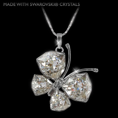 Swarovski náhrdelník - Motýl Admirál