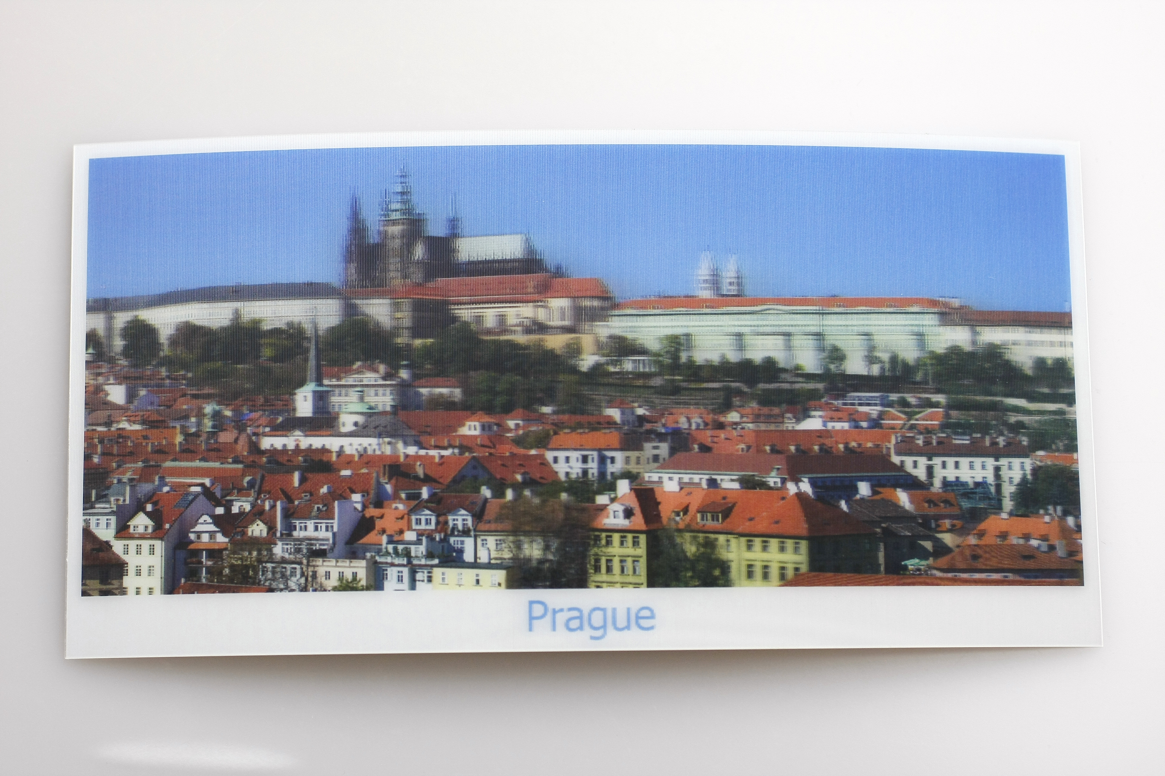 3D Pohlednice, Praha - sada 6ks (21x10.5cm)