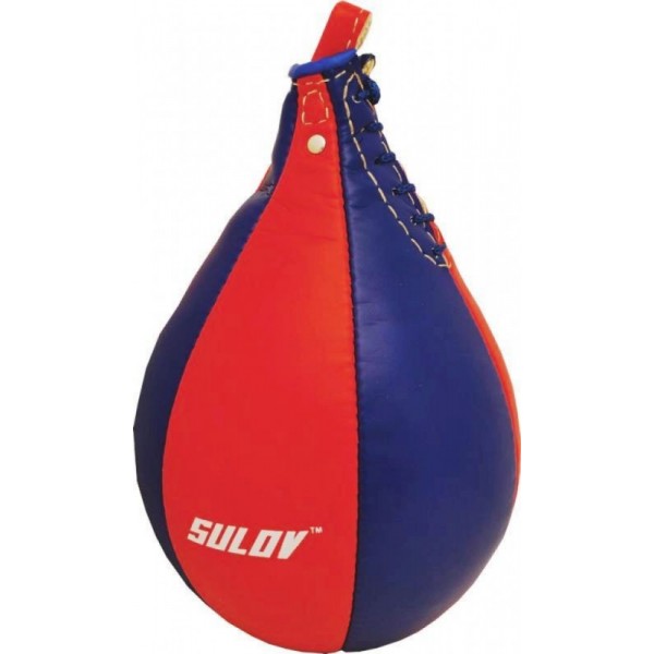Červeno-modrá boxovací hruška - SULOV PVC