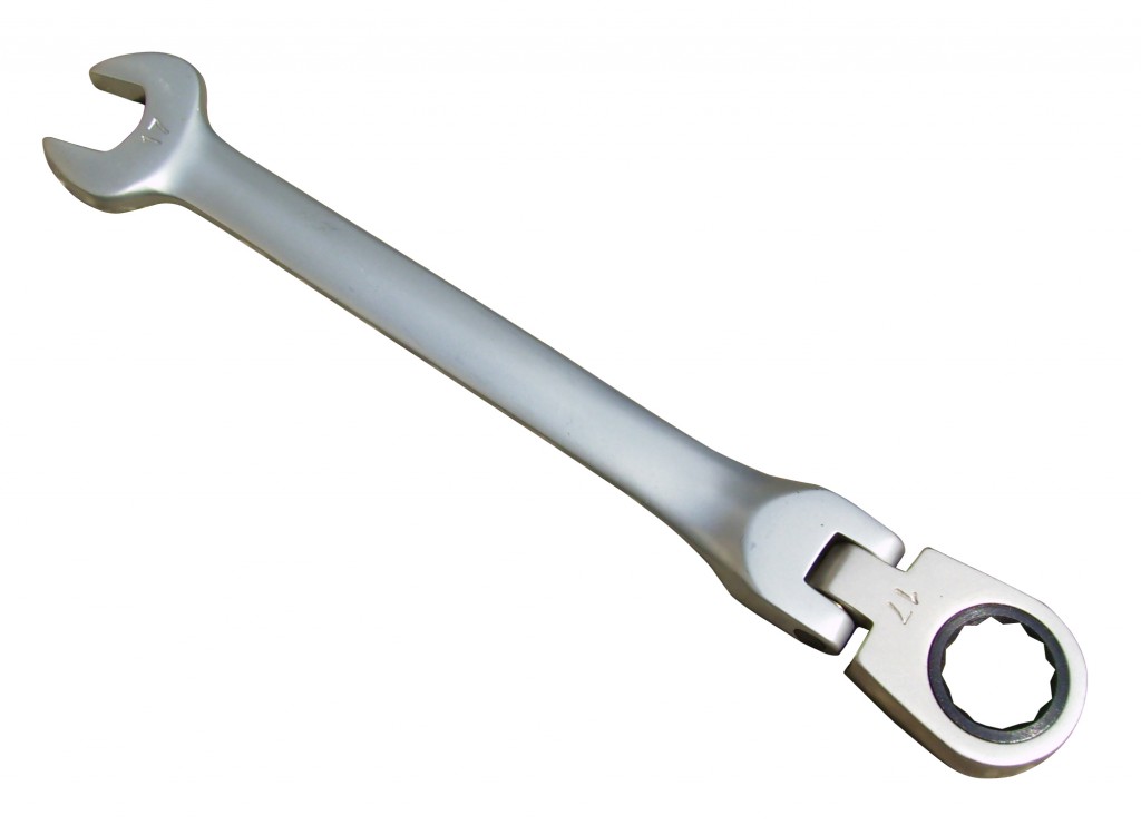 Klíč kombinovaný (očko-ráčnový) 17mm, ASIST