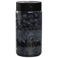Dekorační kamínky BOLSIUS antracit 9-13mm, 550g