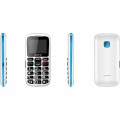 Mobilní telefon ALIGATOR A430, bílo-modrý