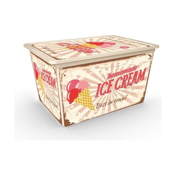 Úložný box 55 x 30,5 x 38,5 cm KIS C Box Style XL, Vintage Sweet