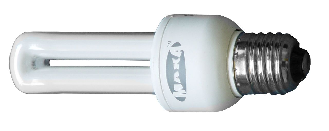 Kompaktní zářivka MAXA, 9W/E27