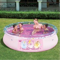Nafukovací bazén BESTWAY Princess 198 x 51 cm, růžový