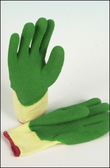 Zahradní rukavice s latexem vel.9 LIFETIME GARDEN