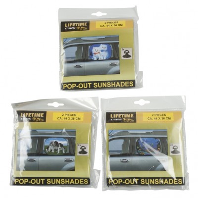 Sluneční clona na sklo, 2 ks Lifetime Cars