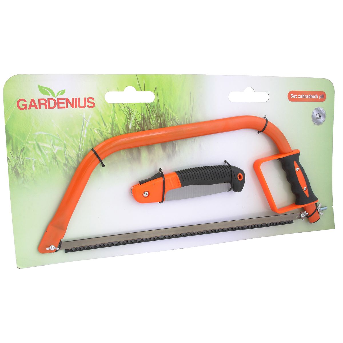Set zahradních pil GARDENIUS GR2P0002 + zahradní rukavice