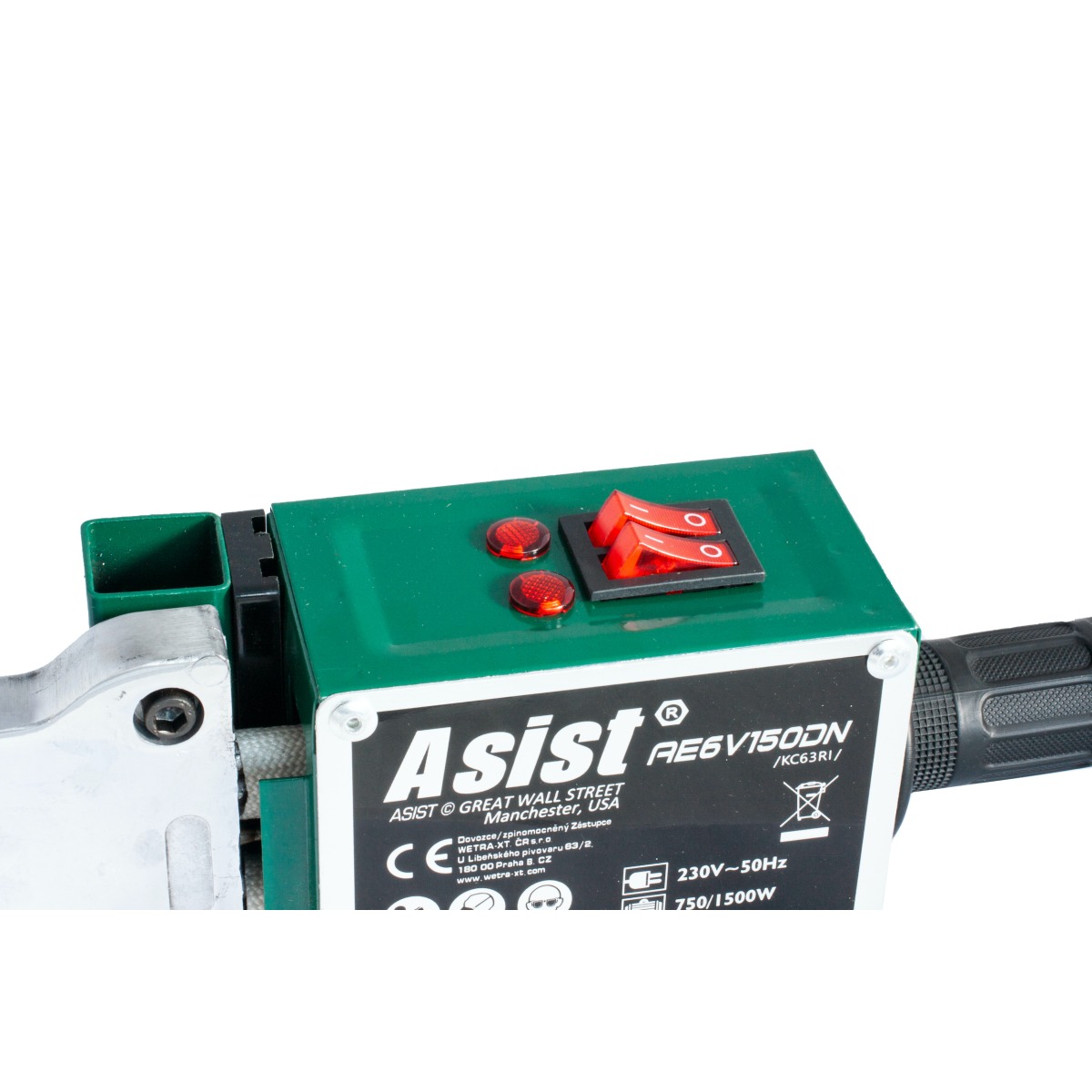 Svářečka plastových trubek ASIST AE6V150DN