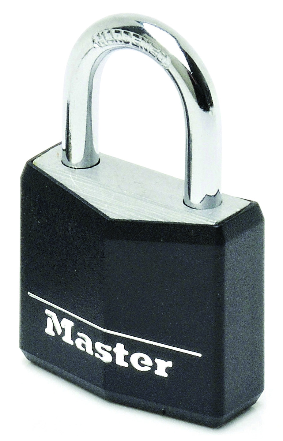 Visací zámek hliníkový 20 mm, MASTER LOCK černý