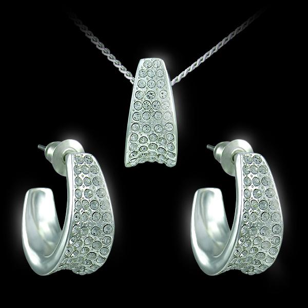 Sada šperků Swarovski - Leona Crystal