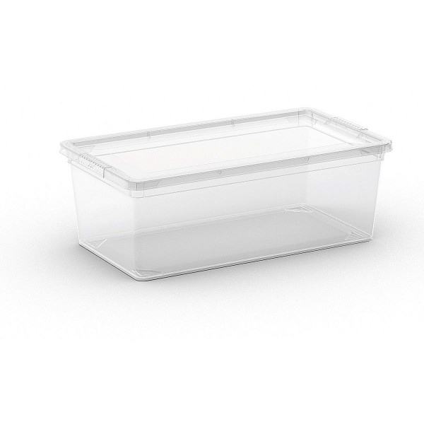 Úložný box XS, 6 litry s transparentní