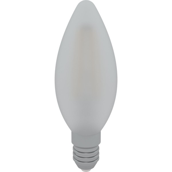 LED žárovka svíčka matná E14 4W 420lm 4200K
