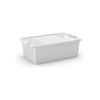 Úložný Bi box L 26 litrů průhledná/bílá barva