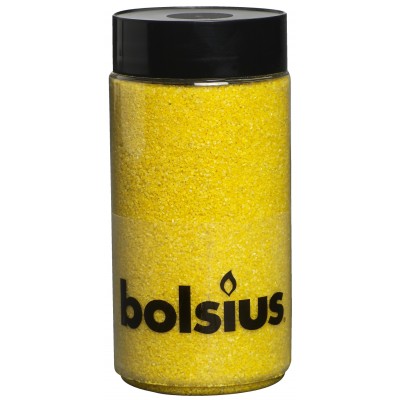 BOLSIUS Dekorační písek žlutý 0,1mm, 550g