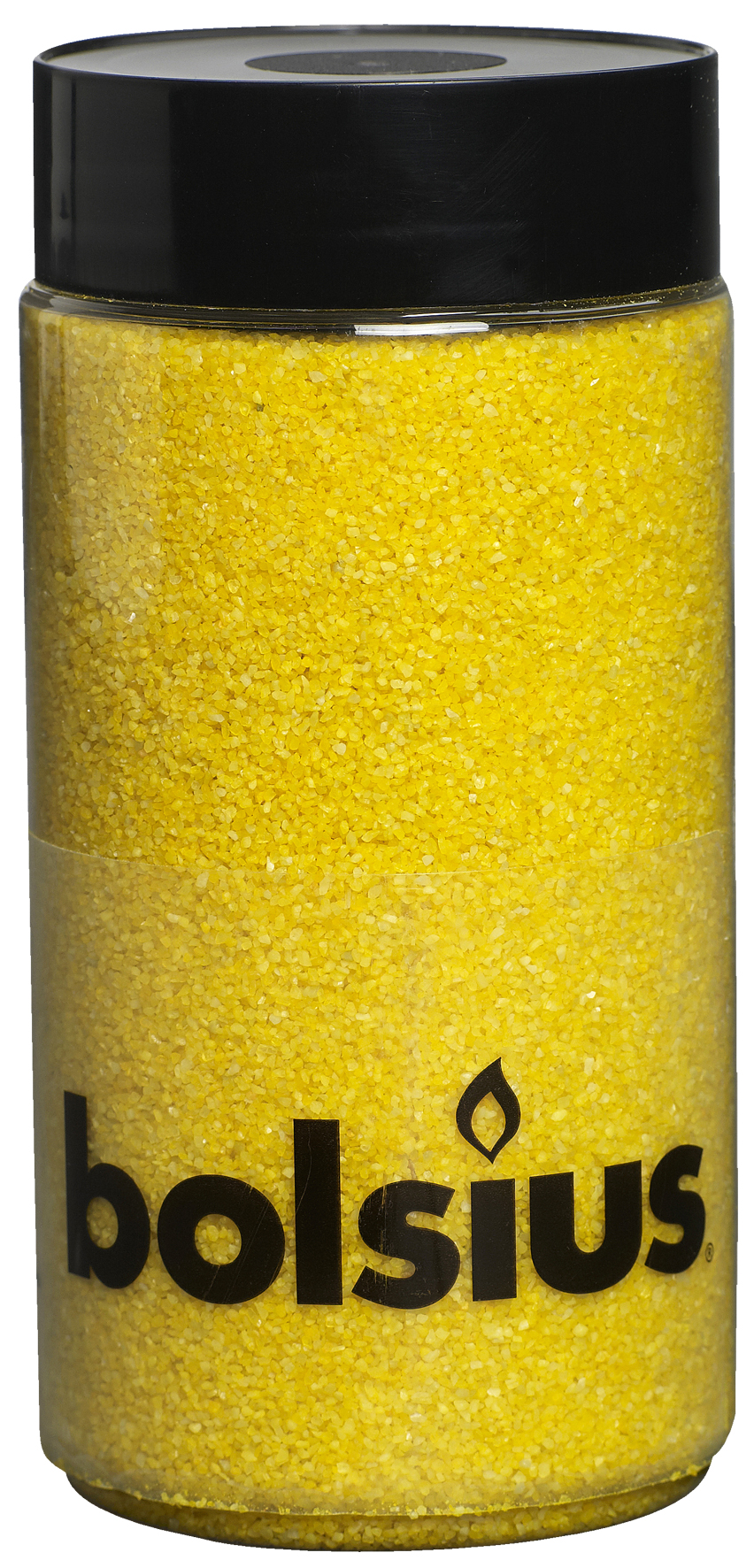 Dekorační písek žlutý 0,1mm, 550g