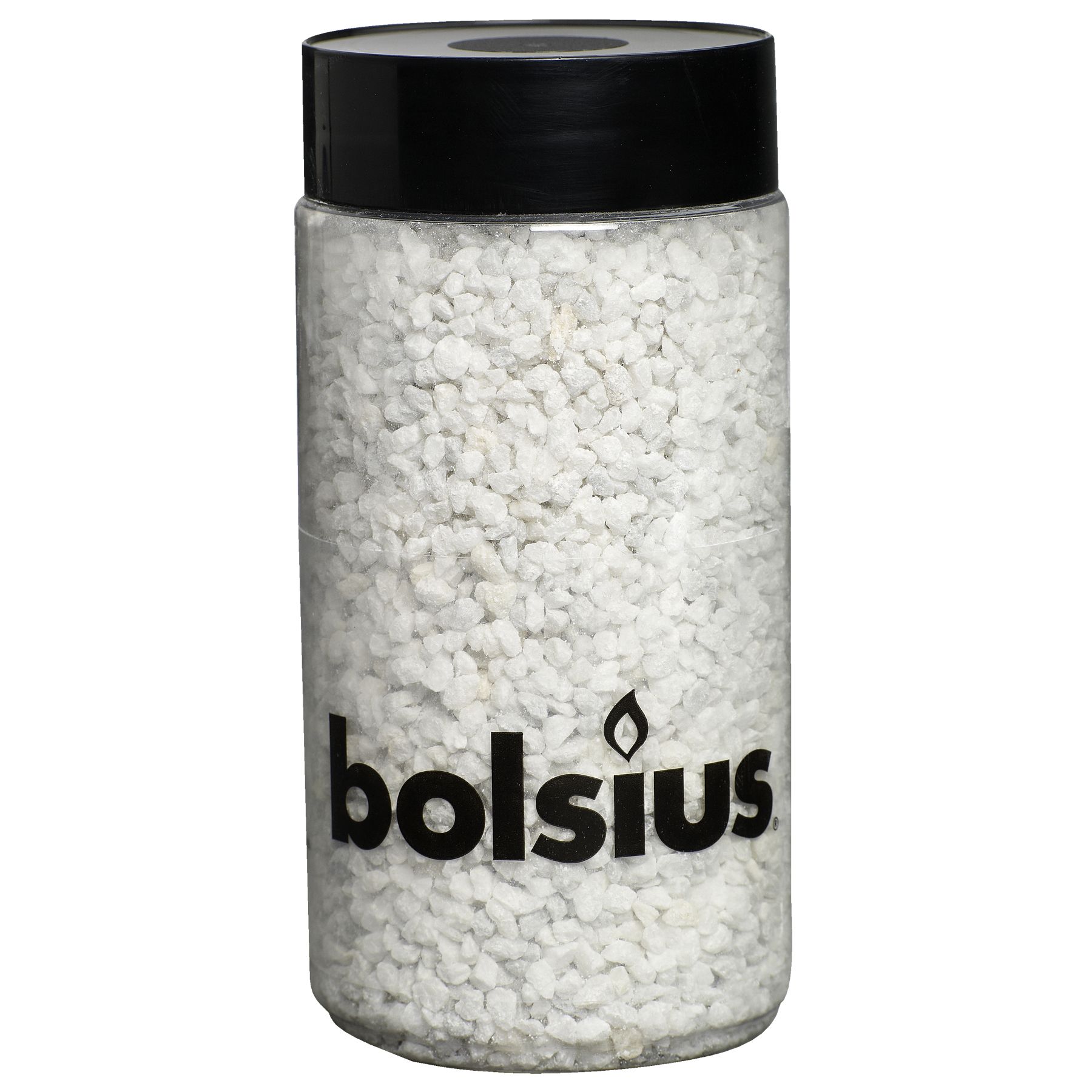Dekorační kamínky BOLSIUS bílé 2-3mm, 600g