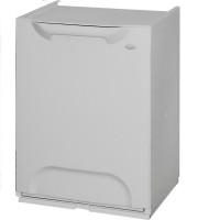 Úložný box/koš výklopný Eco-Logico šedý 34x29x47 cm