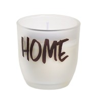 Svíčka ve skle s nápisem - HOME