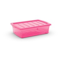 Úložný box SPINNING BOX M 30l, růžový