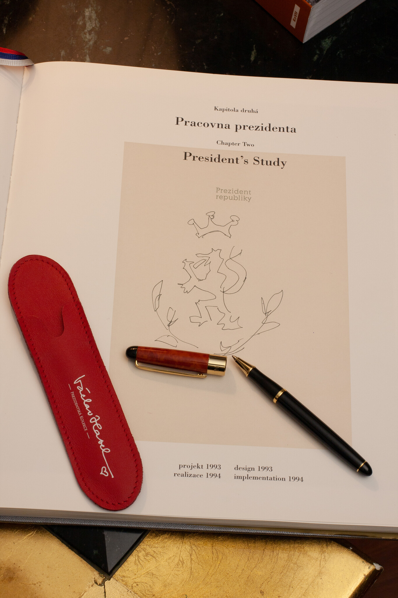 Keramické pero, Conscio II., Václav Havel - Prezidentská kolekce